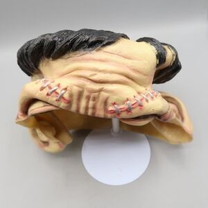 Vintage 2002 Frankenstein's Monster Top Head Half Face Halloween Latex Mask Only
